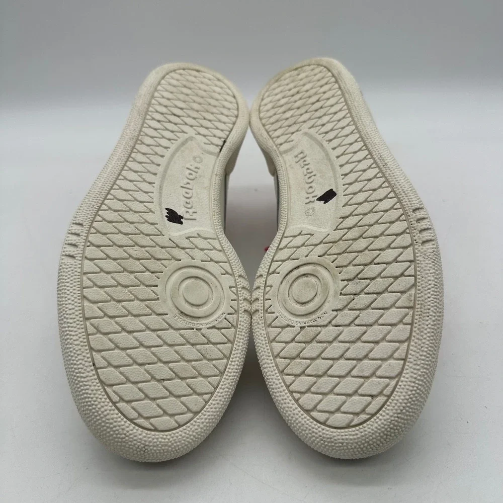 Reebok H05864 Womens Size 8.5 Club C 85 White Pink Grey Suede‎ Casual Shoes